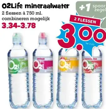 Boon`s Markt 02Life mineraalwater aanbieding