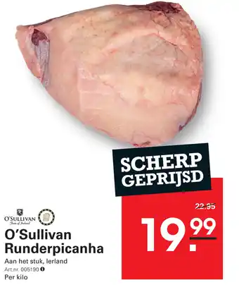 Sligro O'sullivan runderpicanha aanbieding
