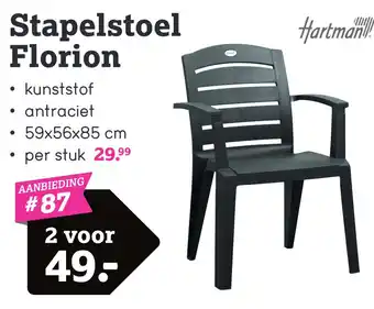 Leen Bakker Stapelstoel Florion aanbieding