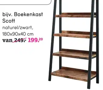 Leen Bakker Boekenkast Scott aanbieding