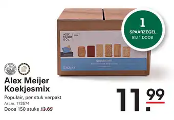 Sligro Alex Meijer Koekjesmix aanbieding