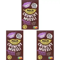 Albert Heijn Holie's Crunchy Muesli Chocolate 3-pack aanbieding