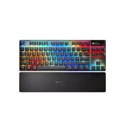 MediaMarkt Steelseries Apex Pro Tkl Gen 3 Qwerty Draadloos Gamingtoetsenbord Zwart aanbieding