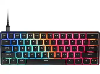 MediaMarkt Steelseries Apex Pro Mini Gen 3 Gaming Keyboard Qwerty Bedraad Gamingtoetsenbord Zwart aanbieding