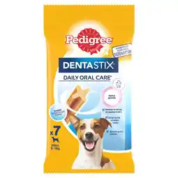 Pets Place Pedigree Dentastix Mini Single 7-Pack - Hondensnacks - 110 g 7 stuks aanbieding