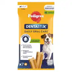 Pets Place Pedigree Dentastix Mini Single 7-Pack - Hondensnacks - 110 g 7 stuks aanbieding