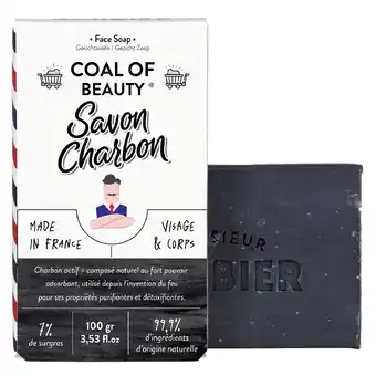 Douglas Monsieur Barbier Face & Body Soap Coal aanbieding