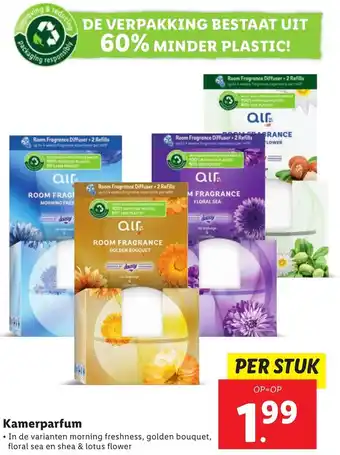 Lidl Kamerparfum aanbieding