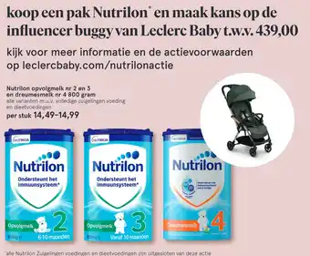 Etos Nutrilon' en maak kans op de influencer buggy aanbieding