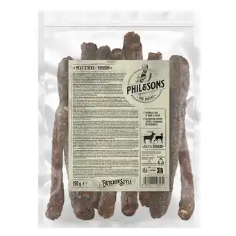 Zooplus Phil & Sons Wildvlees Sticks - 3 x 150 g aanbieding