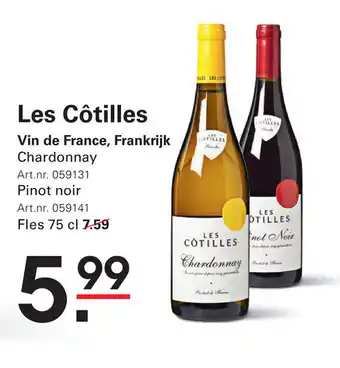 Sligro Les Côtilles aanbieding