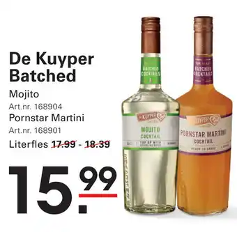 Sligro De Kuyper Batched aanbieding