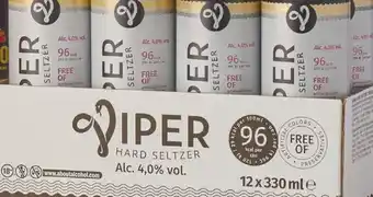 Sligro Viper Hard Seltzer aanbieding