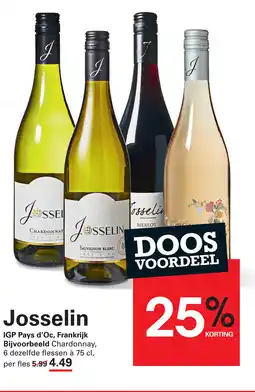 Sligro Josselin aanbieding