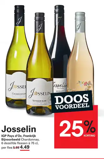 Sligro Josselin aanbieding
