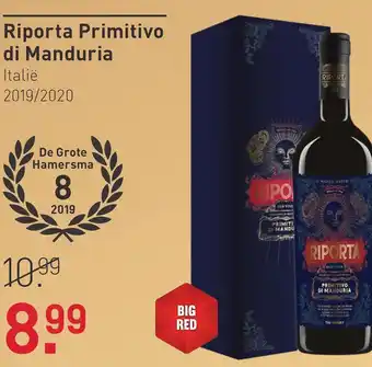 Gall & Gall Riporta Primitivo di Manduria Geschenkverpakking 75CL Cadeau aanbieding