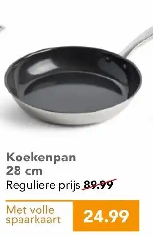 Coop Koekenpan 28cm aanbieding