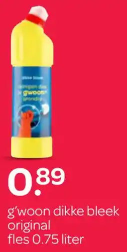 Spar G'woon dikke bleek original aanbieding