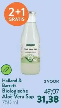 Holland & Barrett Biologische Aloë Vera Sap aanbieding