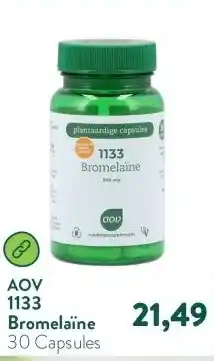 Holland & Barrett 1133 Bromelaïne aanbieding