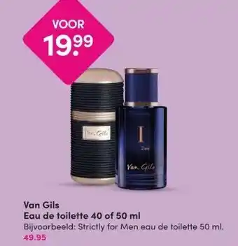 DA Van Gils Eau de toilette 40 of 50 ml aanbieding