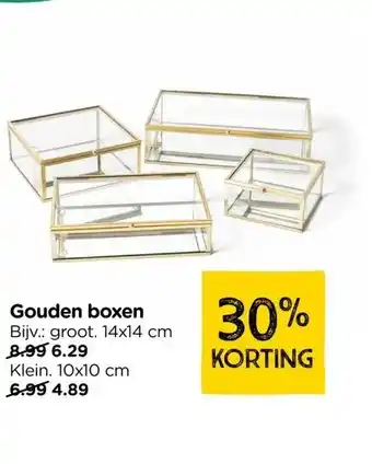 Xenos Gouden boxen aanbieding