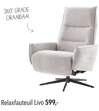 Pronto wonen Relaxfauteuil Livo aanbieding