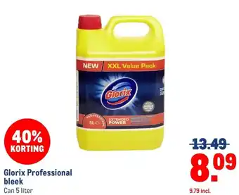 Makro Glorix Professional bleek aanbieding