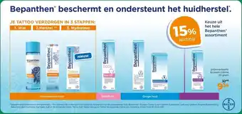 Trekpleister Bepanthen beschermt en ondersteunt het huidherstel. aanbieding