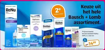 Trekpleister Keuze uit het hele Bausch + Lomb assortiment. aanbieding