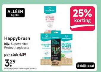 Etos Happybrush aanbieding