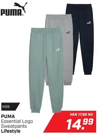 Daka Sport PUMA Essential Logo SweatPants Lifestyle aanbieding