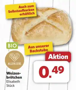Combi Weizen- brötchen aanbieding