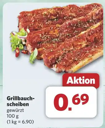 Combi Grillbauch- scheiben aanbieding