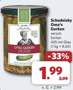 Combi Schudeisky Oma's Gurken aanbieding