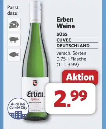 Combi Erben Weine aanbieding