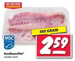 Nettorama Roodbaarsfilet* aanbieding