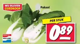 Nettorama Paksoi aanbieding