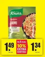 Nettorama Knorr BAMI mix aanbieding