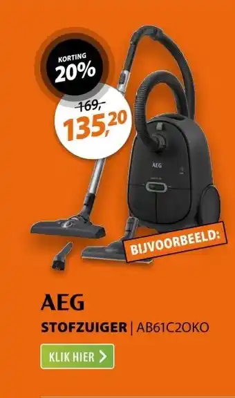 Expert AEG AB61C2OKO Grijs aanbieding