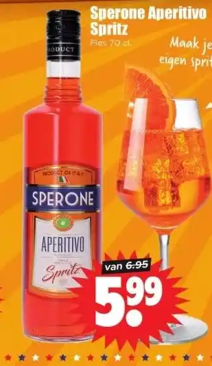 Dirk Sperone Aperitivo Casa Defrà Spritz aanbieding