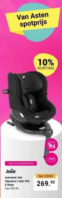 Van Asten BabySuperstore Autostoel Joie Signature aanbieding