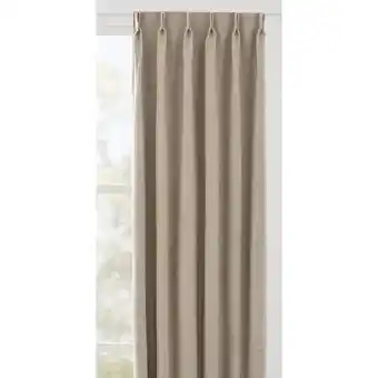 Leen Bakker Gordijnstof Noud - beige aanbieding
