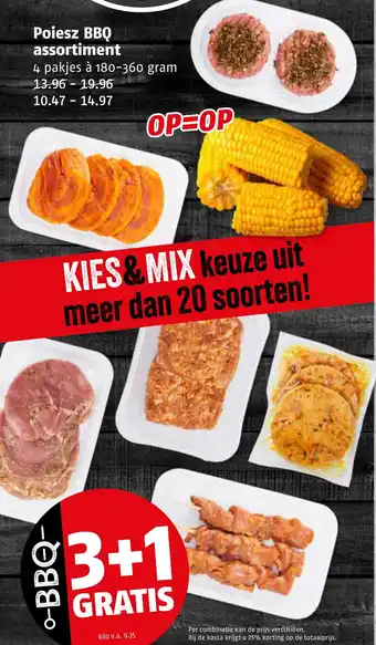 Poiesz Poiesz BBQ assortiment aanbieding