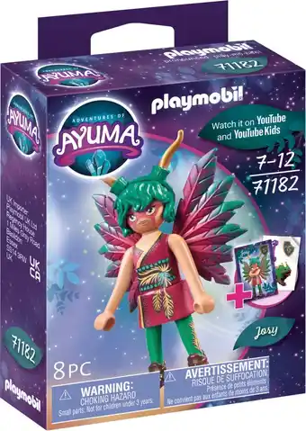 Bol.com PLAYMOBIL Adventures of Ayuma Knight Fairy Josy - 71182 aanbieding