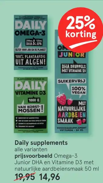 Etos Daily supplements aanbieding