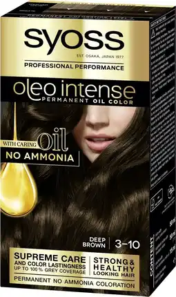 Bol.com Olio Intense Tinte Sin Amoniaco #3.10-castaa+-o 5 Pz aanbieding