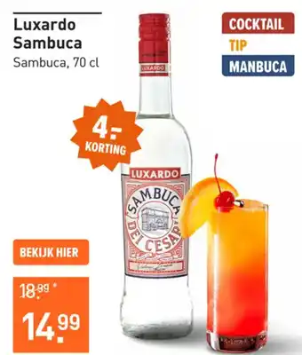 Gall & Gall Luxardo Sambuca aanbieding