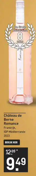 Gall & Gall Château de Berne Romance aanbieding