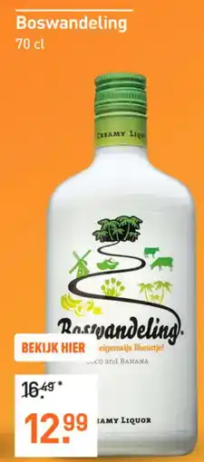 Gall & Gall Boswandeling aanbieding